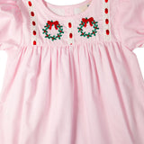 Wreath with Bows Heirloom Dress