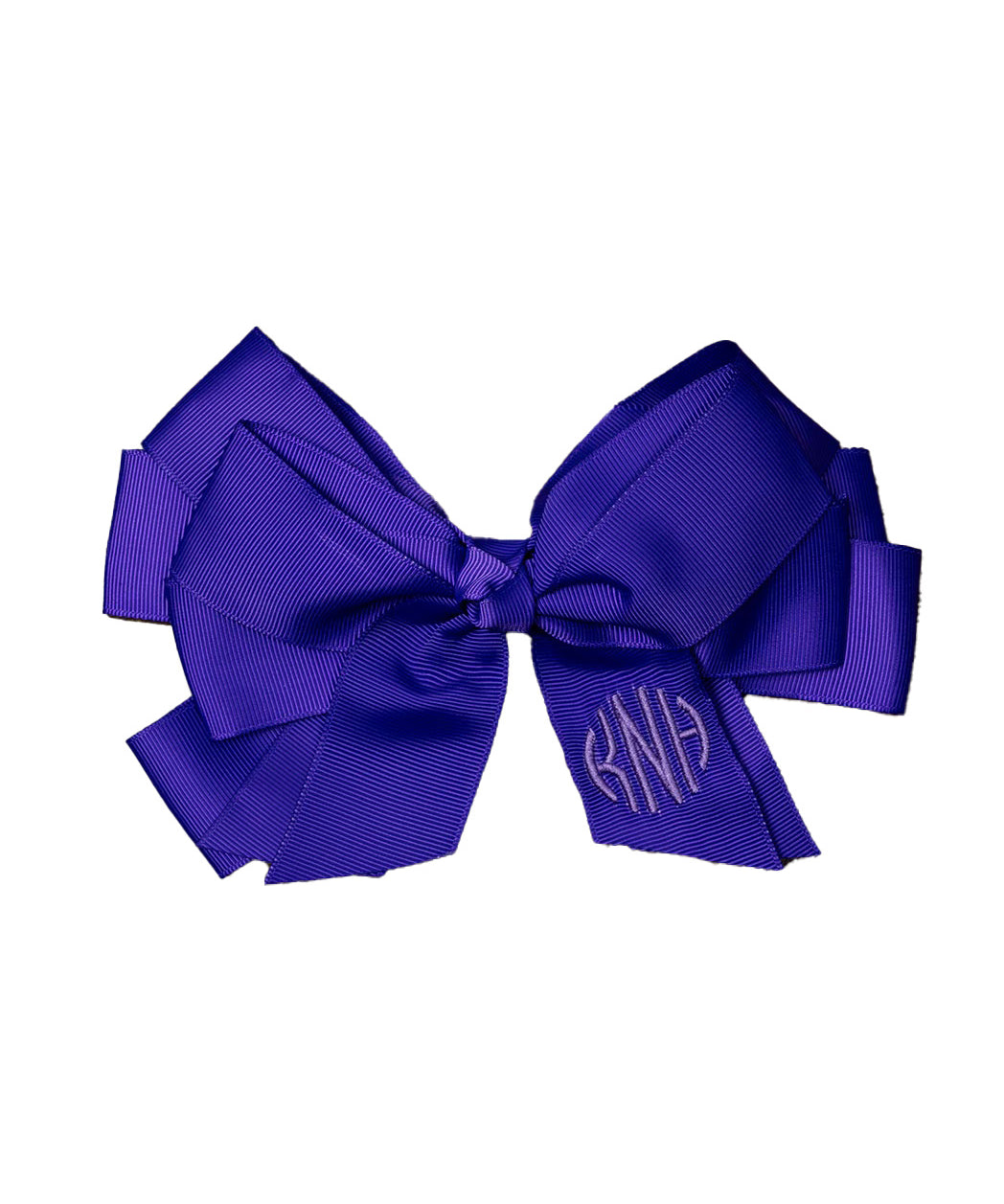 Monogrammed Hair Bow