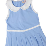 Light Blue Knit Tennis Dress