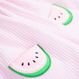 Watermelon Collar Pink Seersucker Dress