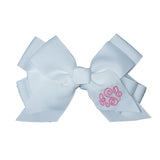 Monogrammed Hair Bow