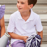 Purple Gingham Shorts