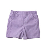 Purple Gingham Shorts