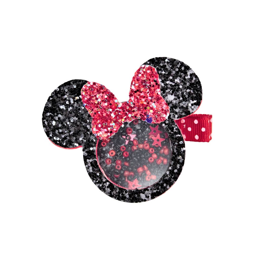 Minnie Mouse Shaker Hair Clip