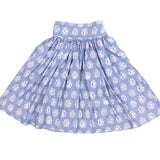 Chinoiserie Egg Midi Skirt for Women- FINAL SALE