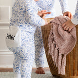 Halloween Toile Zip Up Pajamas- FINAL SALE