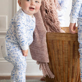 Halloween Toile Zip Up Pajamas- FINAL SALE