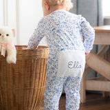 Halloween Toile Zip Up Pajamas- FINAL SALE