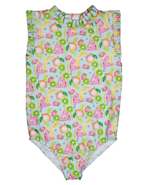 Tutti Frutti Tropical Fruit Baby One-Piece for Sale by Sally