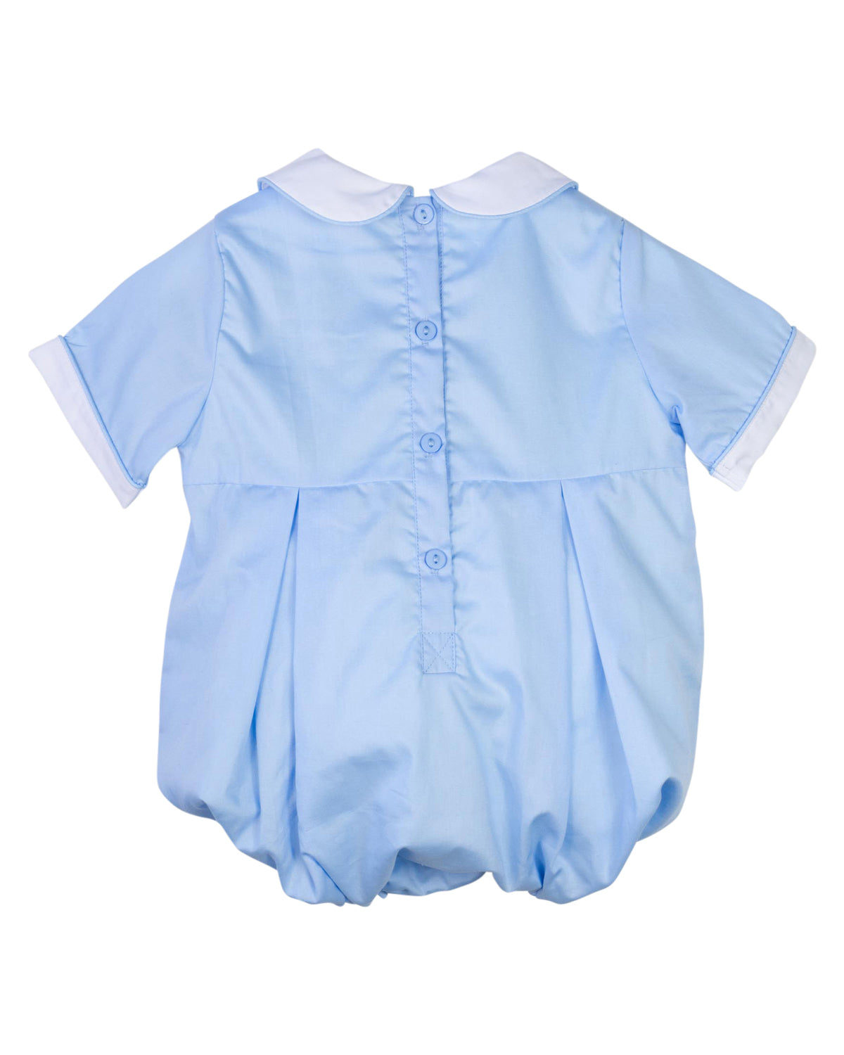 Whales Smocked Peter Pan Bubble-FINAL SALE