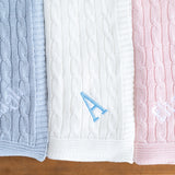 Cable Knit Baby Blanket
