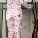 Hocus Pocus Halloween Pajama Set in Lavender- FINAL SALE