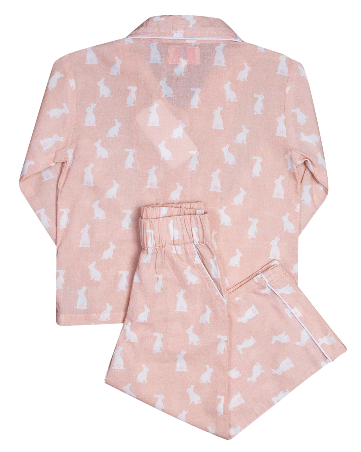 Hoppy Bunny Pink Pajama Set-FINAL SALE