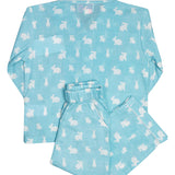Hoppy Bunny Blue Pajama Set-FINAL SALE