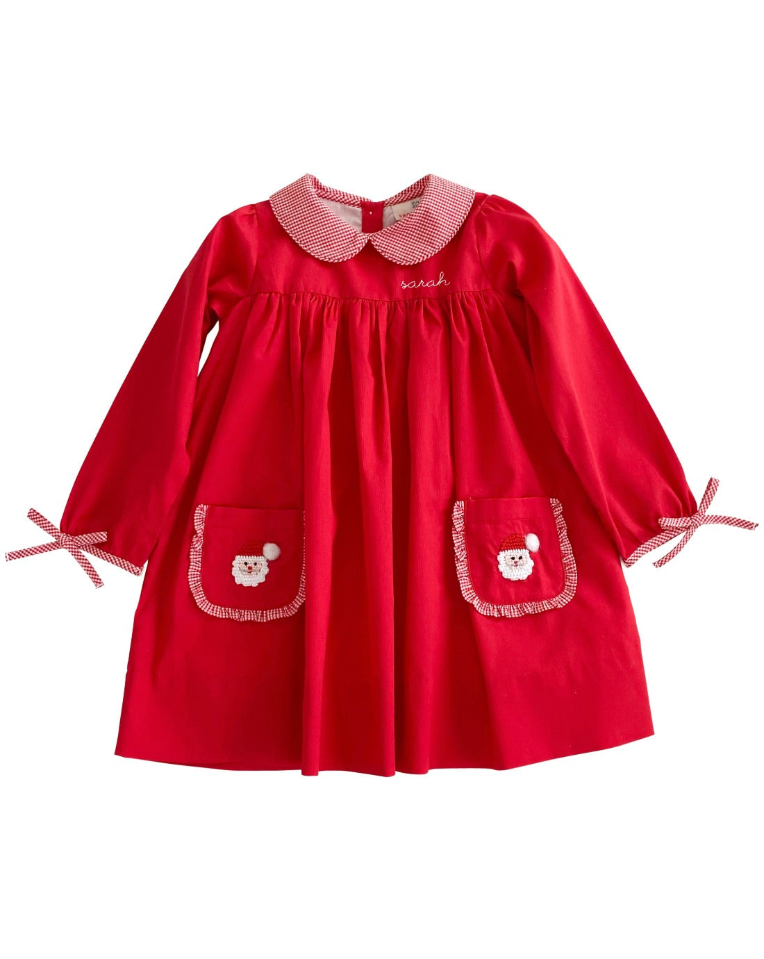 Santa Crocheted Pocket Dress