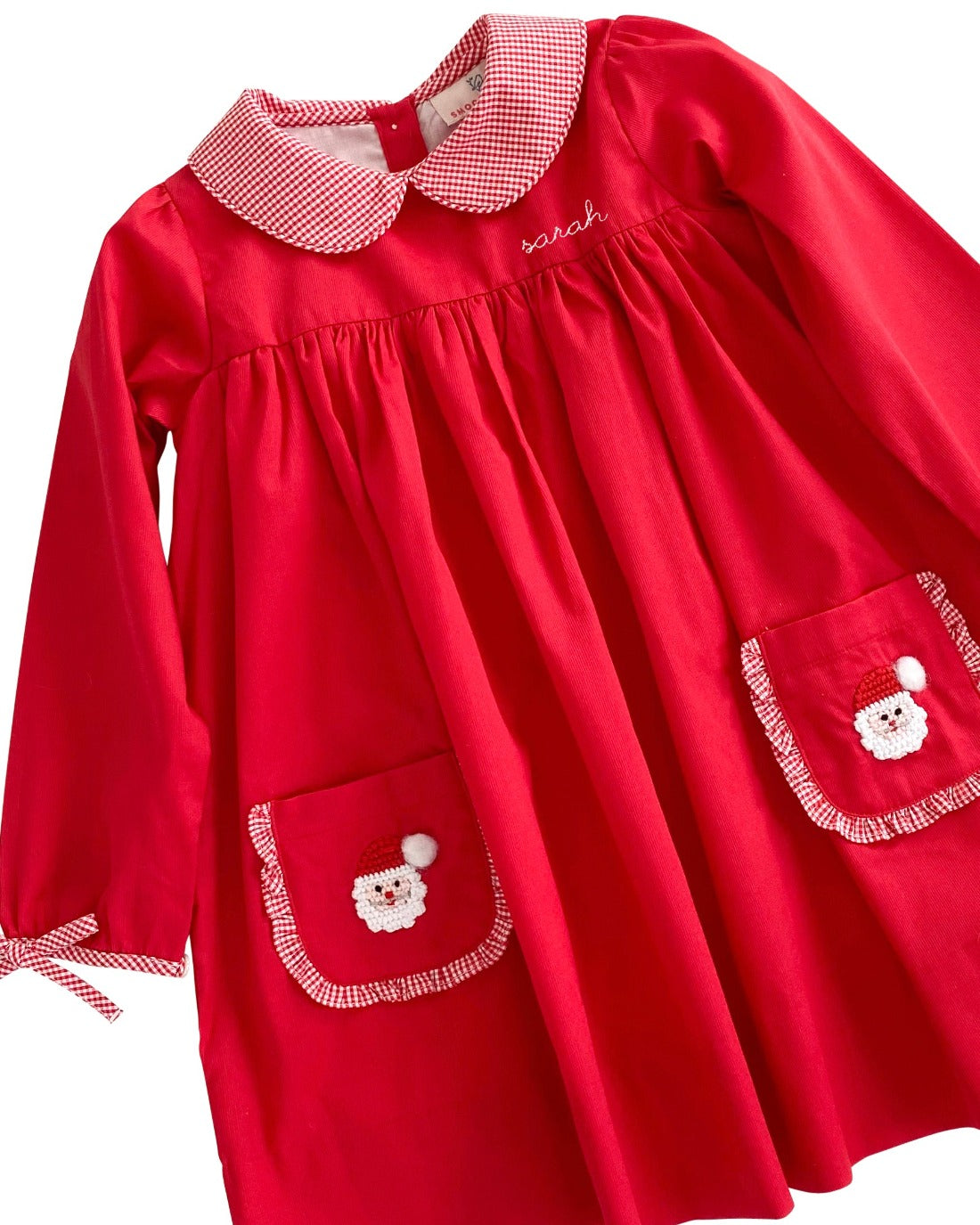 Santa Crocheted Pocket Dress