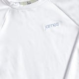 Rash Guard Long Sleeve in White