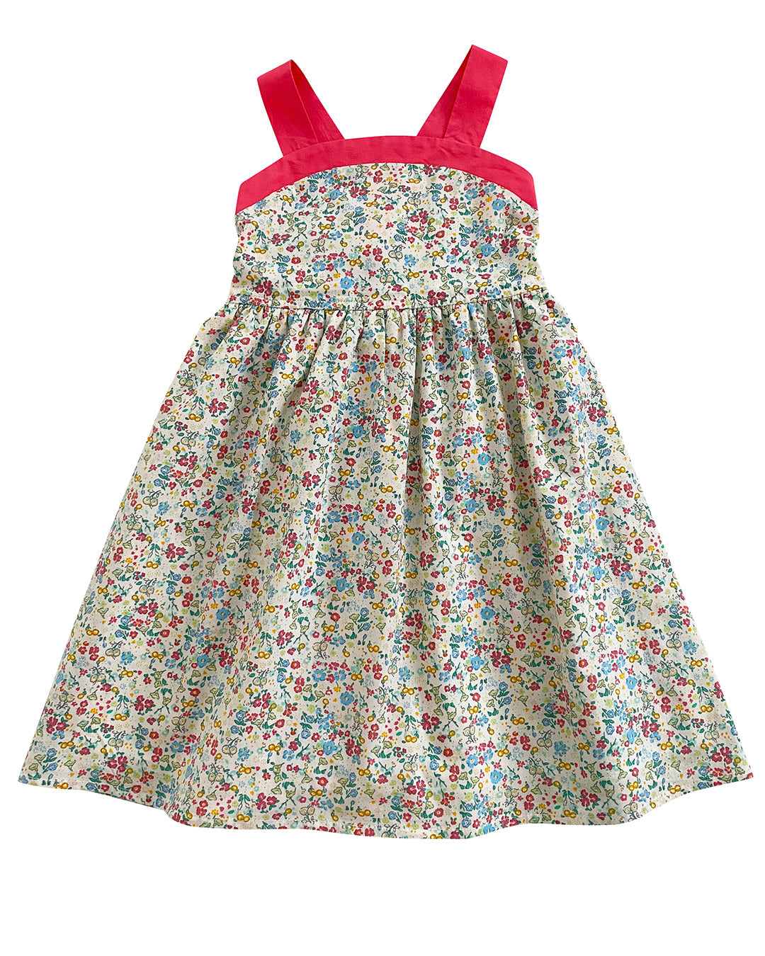 Spring Floral Bridgette Sun Dress- FINAL SALE