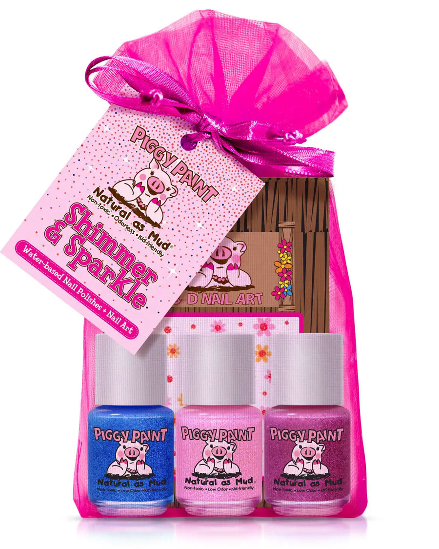 Shimmer and Sparkle Nail Polish Gift Set