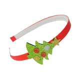 Classic Glitter Christmas Tree Headband
