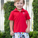 School Days Boys Shorts Set
