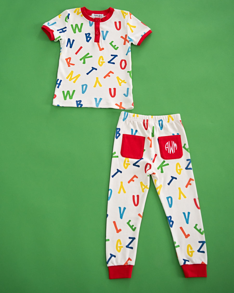 Alphabet Fun Pajama Set