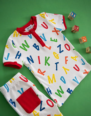 Alphabet Fun Pajama Set