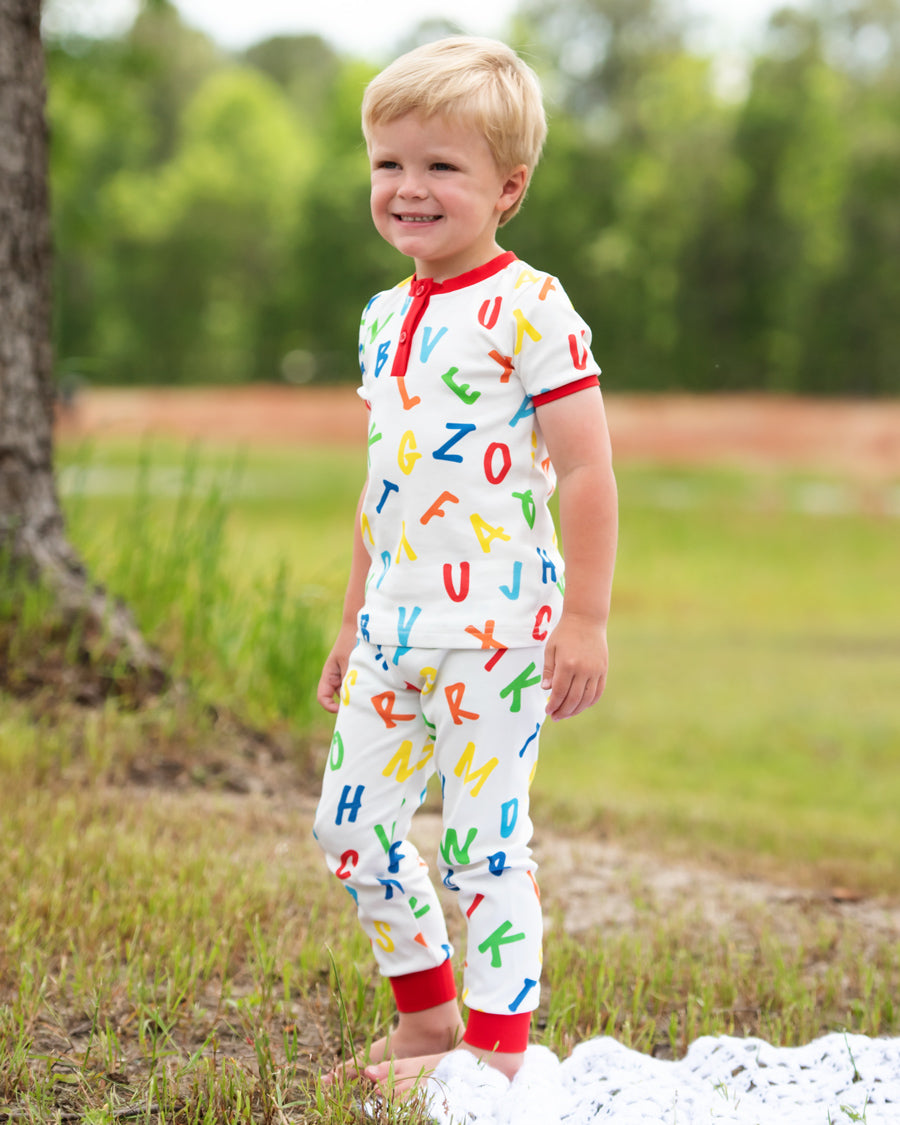 Alphabet Fun Pajama Set