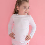 Rash Guard Long Sleeve in White
