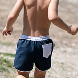 Indigo Blue Swim Trunks- FINAL SALE