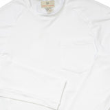 Rash Guard Long Sleeve for Men in White- FINAL SALE