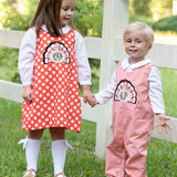 Turkey Applique Gingham Longall