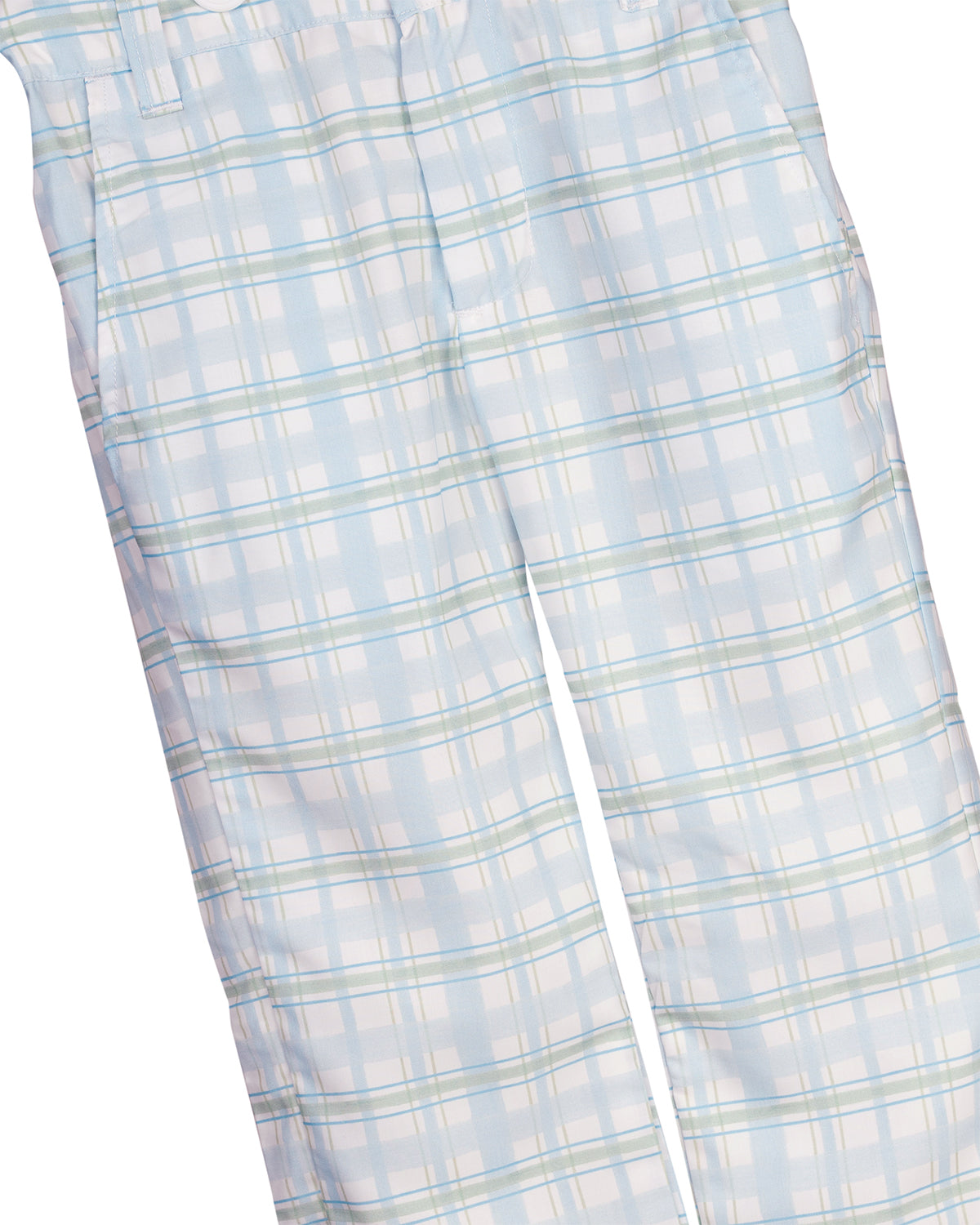 Pastel Plaid Pants Set-FINAL SALE