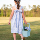 Periwinkle Petals Sun Dress