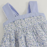 Periwinkle Petals Sun Dress