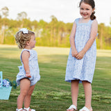 Periwinkle Petals Sun Dress