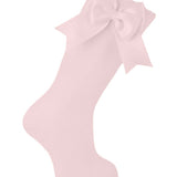 Knee Socks with Satin Bow