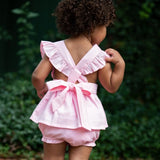 Pink Penny Bloomer Set