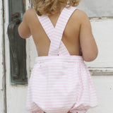 Pink Striped Knit Sun Bubble