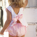 Watermelon Scalloped Bloomer Set
