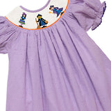 Witches Smocked Halloween Dress