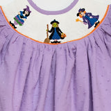 Witches Smocked Halloween Dress